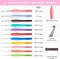87 Pcs Crochet Hook Set, 19 Sizes 0.5mm-8mm(L), Ergonomic Soft Grip Handles Crochet Needles Kit with Case for Arthritic Hands, Crochet Starter Kit for Beginners Knitting Yarn Lovers